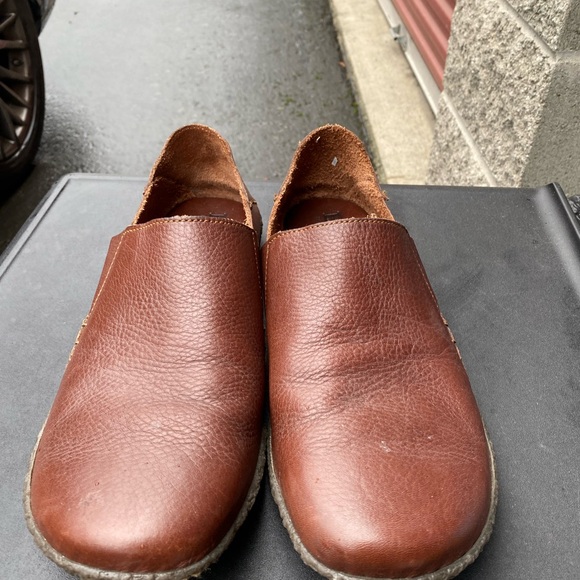 BORN BLAST III MEN'S BROWN LEATHER SLIP ON LOAFER COMFORT SHOES SIZE 10.5 - Picture 6 of 14